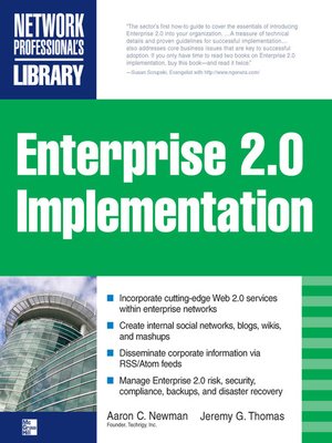 cover image of Enterprise 2.0 Implementation